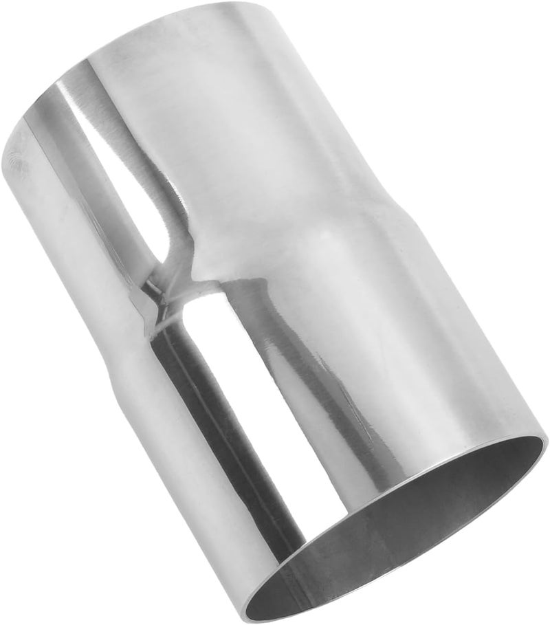 GESEXI Exhaust Adapter Connector 2.25"ID to 3"OD，Exhaust Adapter Total Length 4 "Stainless Steel Polished. - Image 1